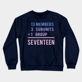 The Meaning of Seventeen Crewneck Sweatshirt